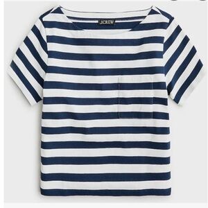 nwt jcrew short sleeve rugby tee